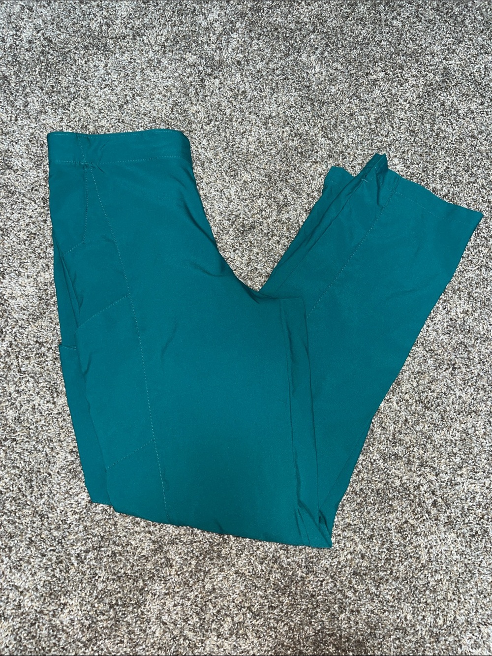 WonderWink Green Straight Leg Scrub Pants